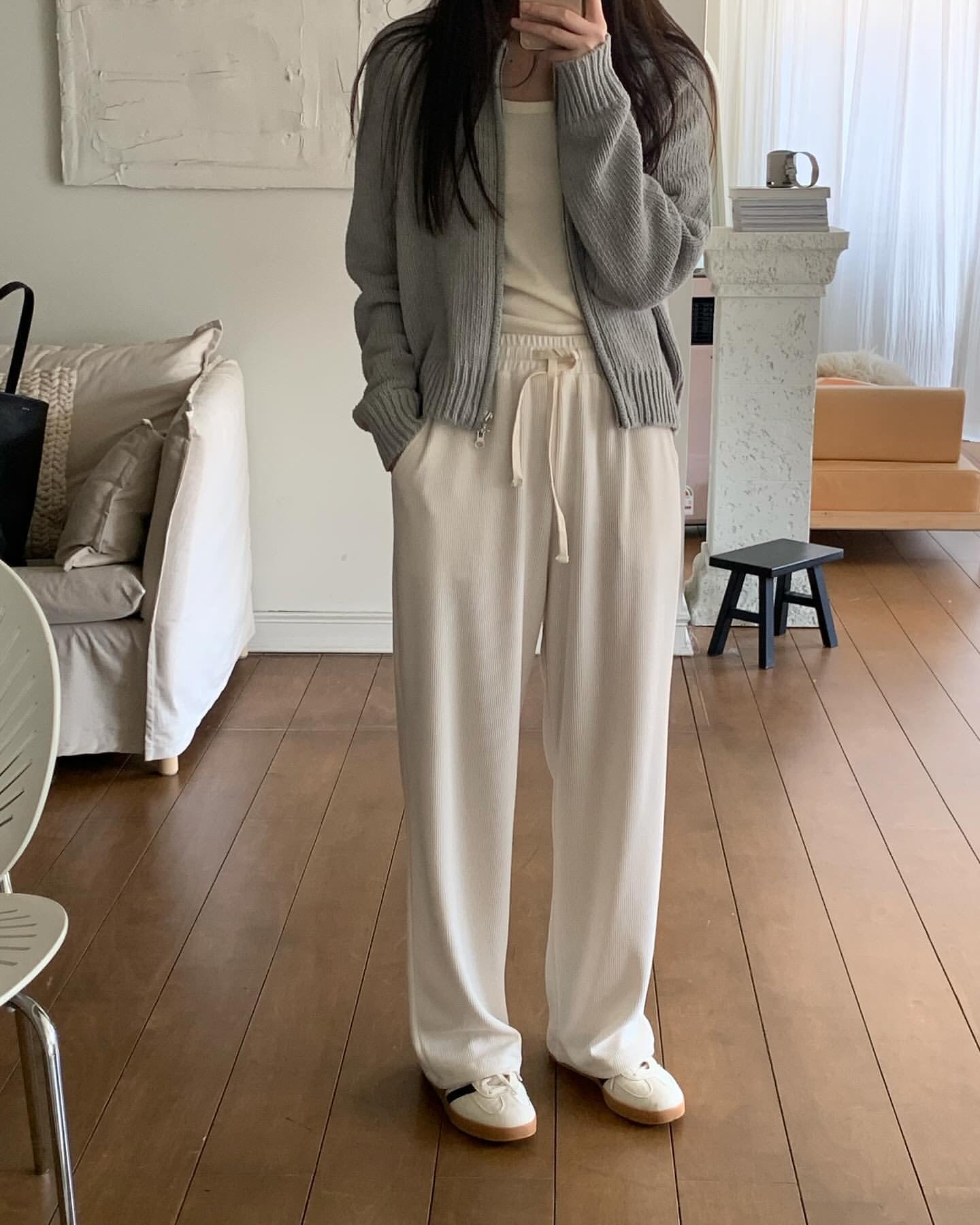Relaxed pants-5col