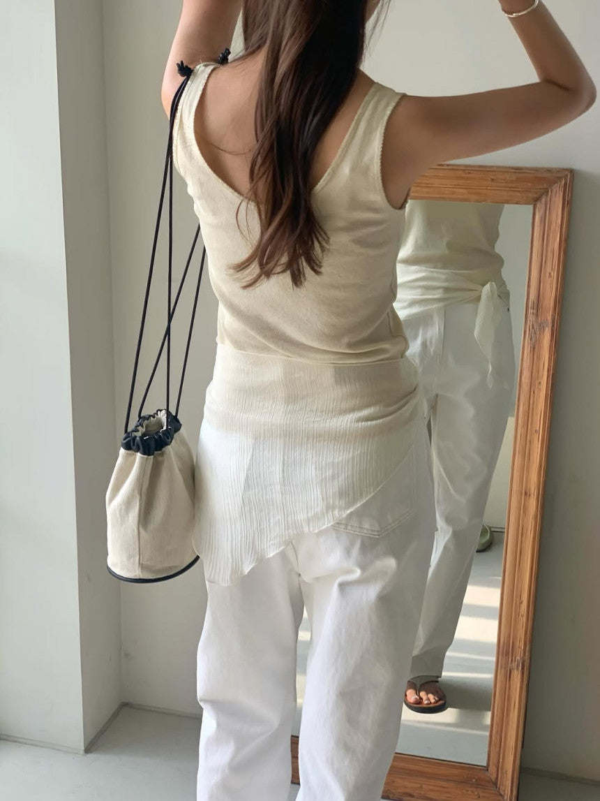 verr lace u neck sleeveless-3col