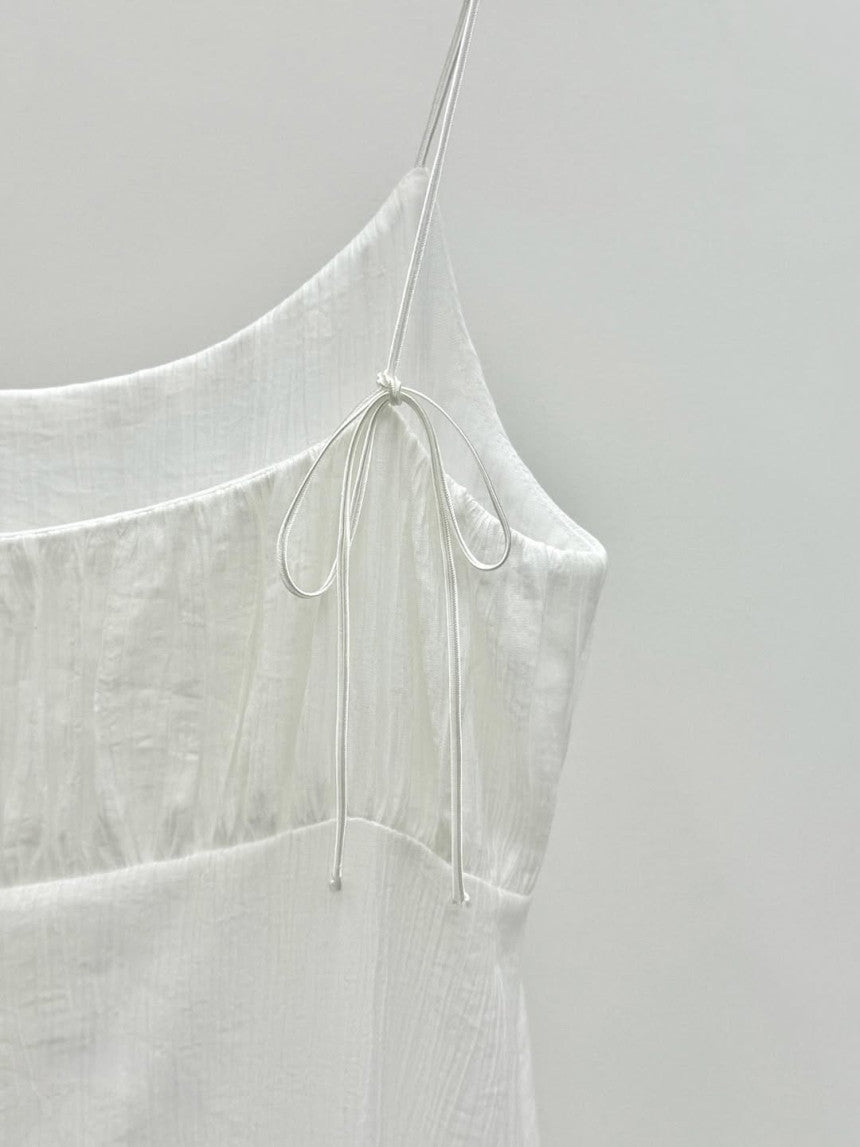 Oz shirring string onepiece-2col