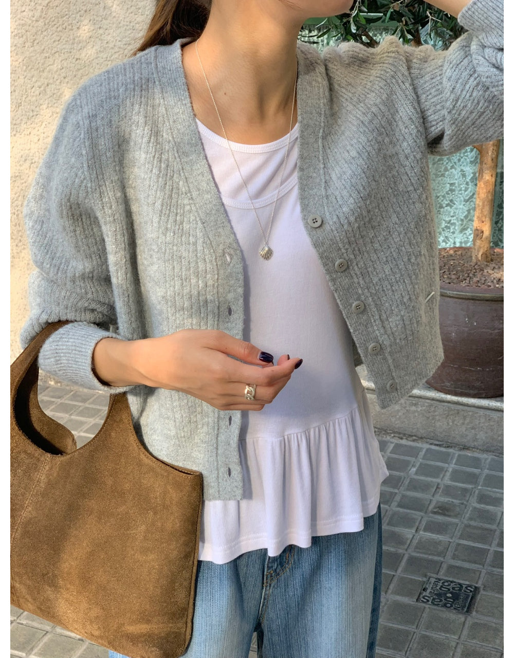 Bog cardigan-4col