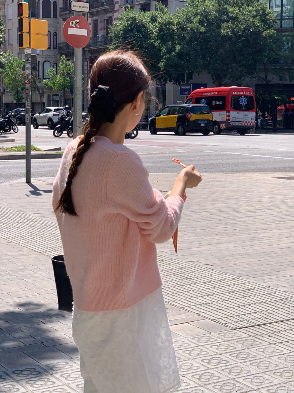 Rosy layered onepiece