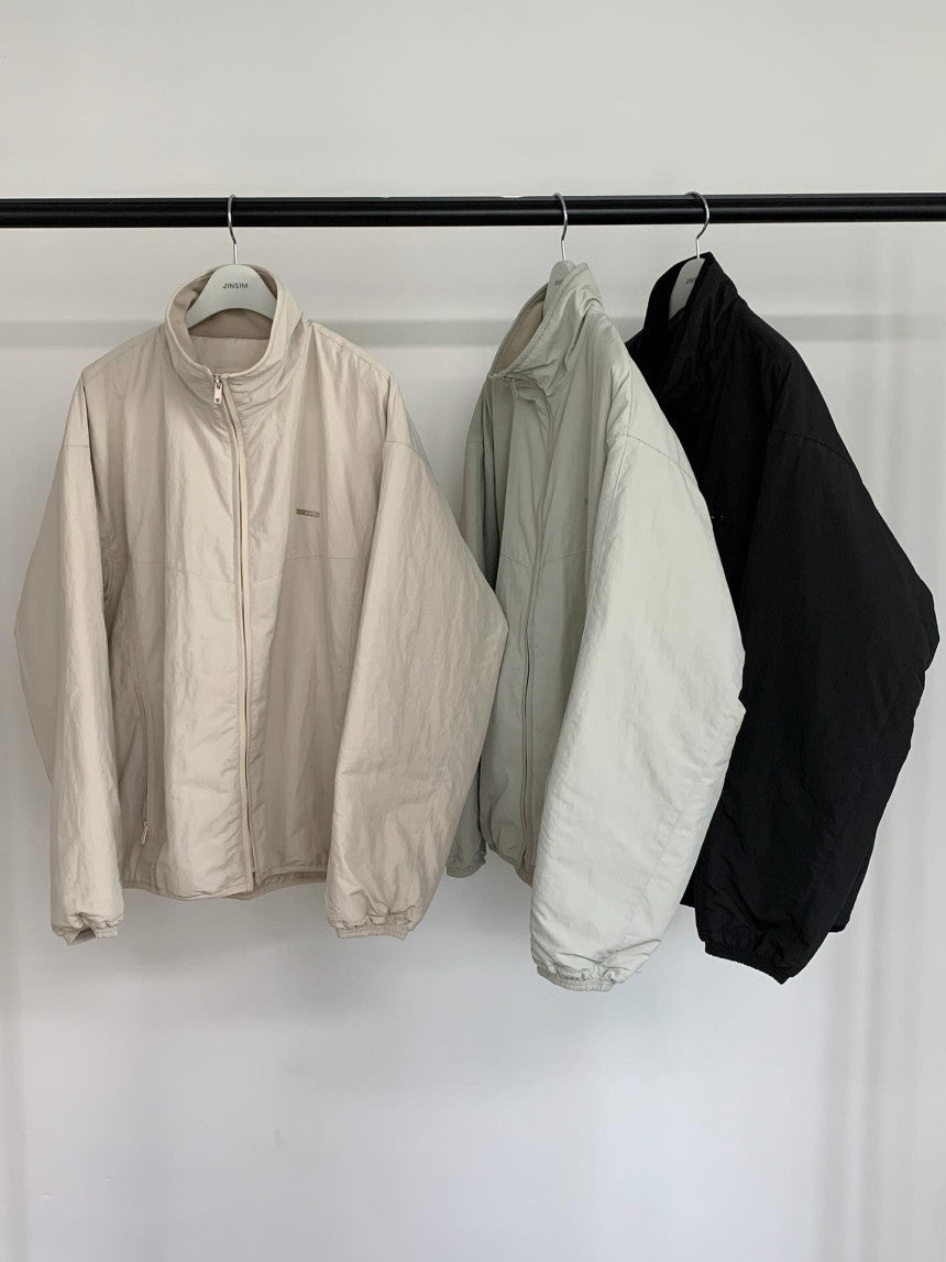 plain nylon jumper-3col