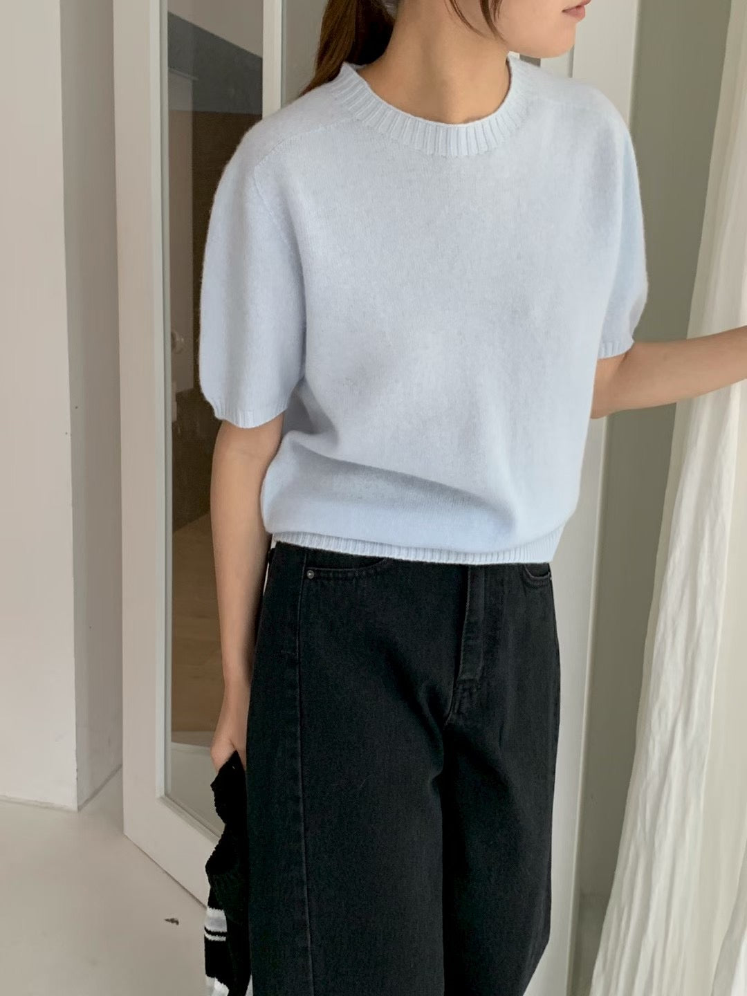 Room and half wholega knit-6col