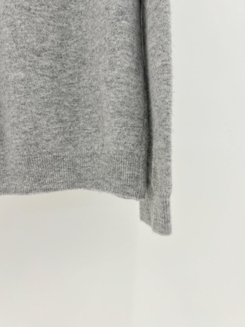 Rumi cashmere off shoulder knit-3col