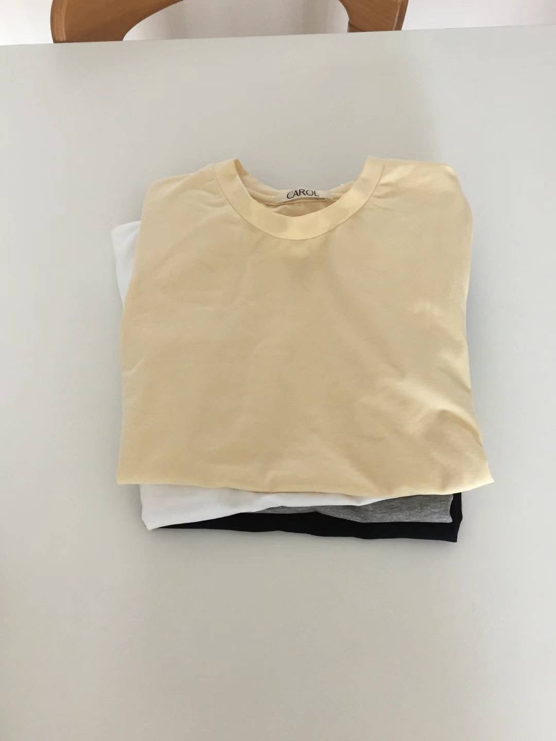 *Sale ivory即納 carol jelly span T-4col