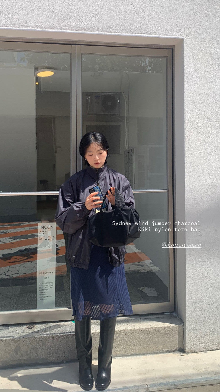 Kiki nylon tote bag