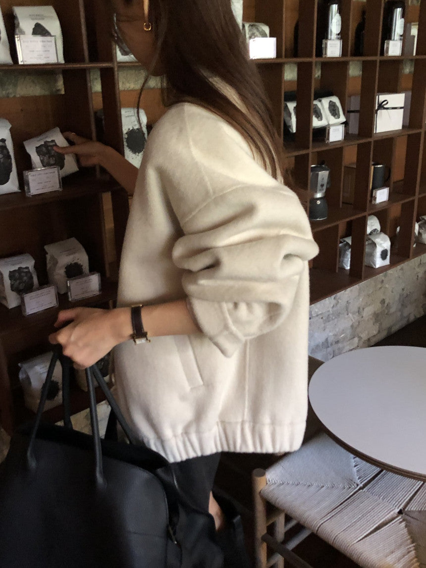 Nua handmade blouson-2col
