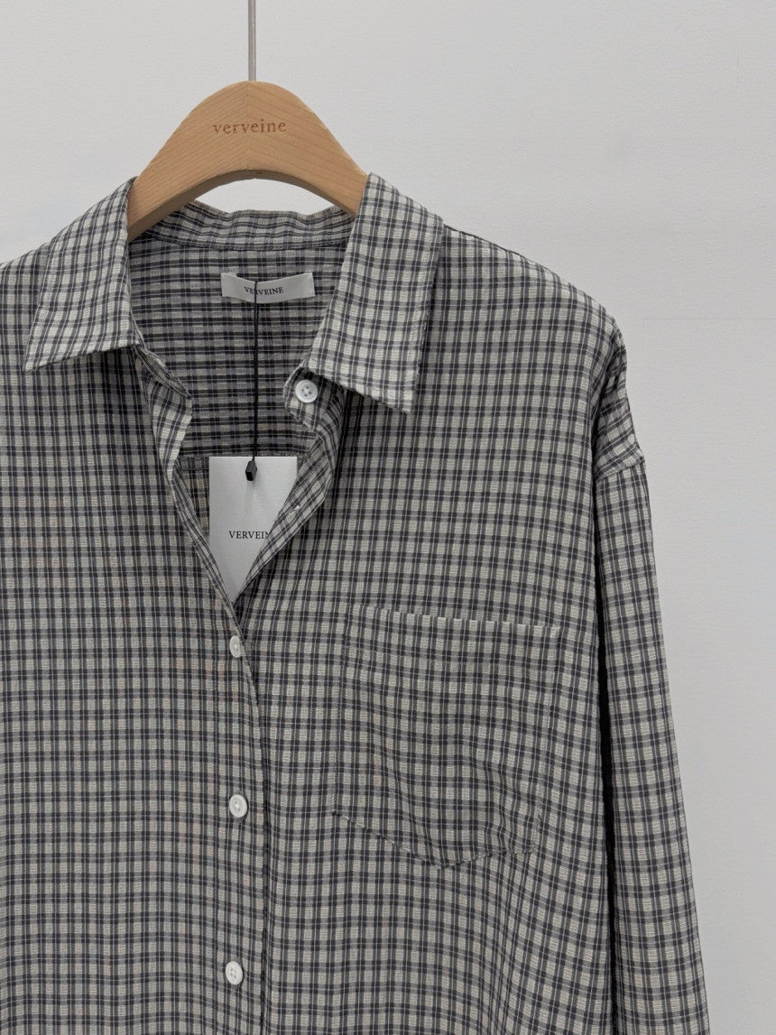 Paddington check shirt-2col
