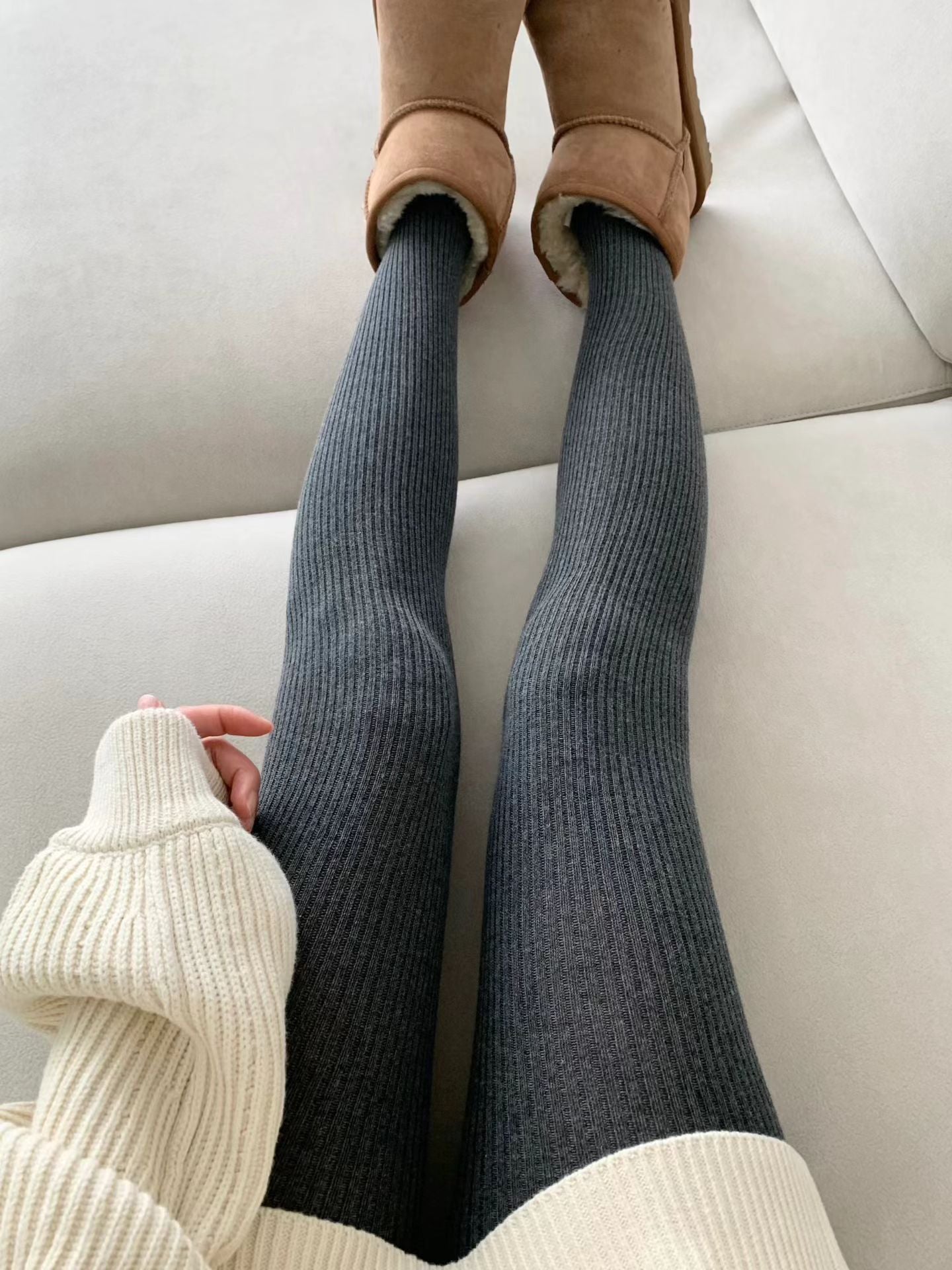rib leggings tights