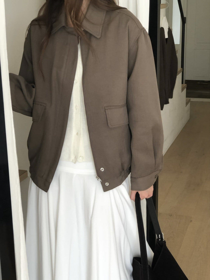 Fizt lyocell blouson-3col