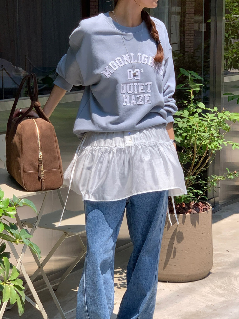 jivri layered skirt