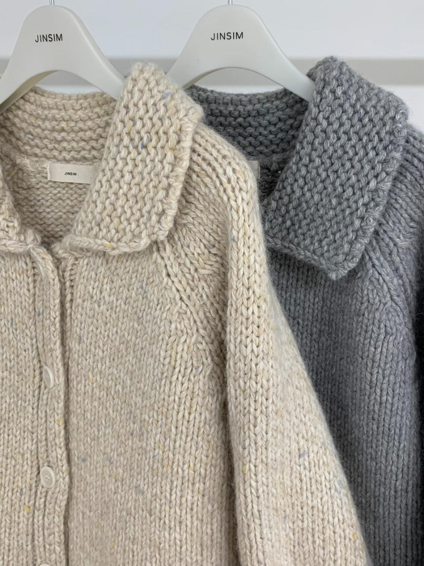 winter rosy cardigan-2col