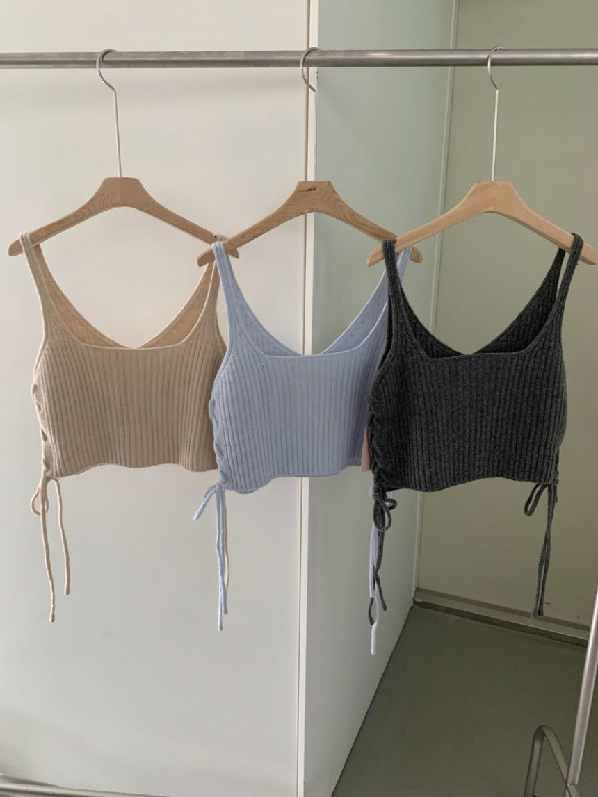 Side string bustier-3col