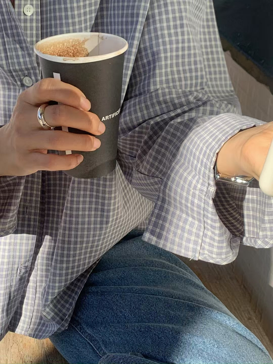 liter smith check shirt