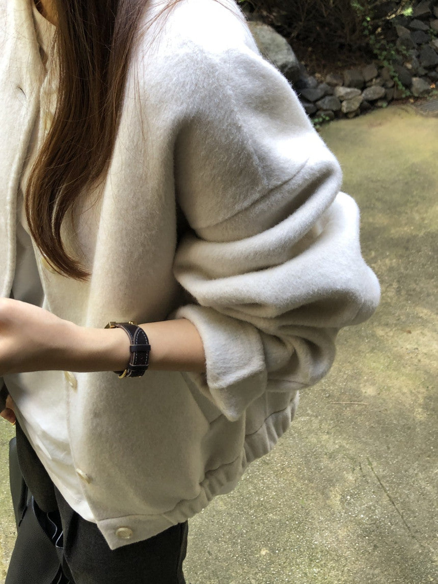 Nua handmade blouson-2col