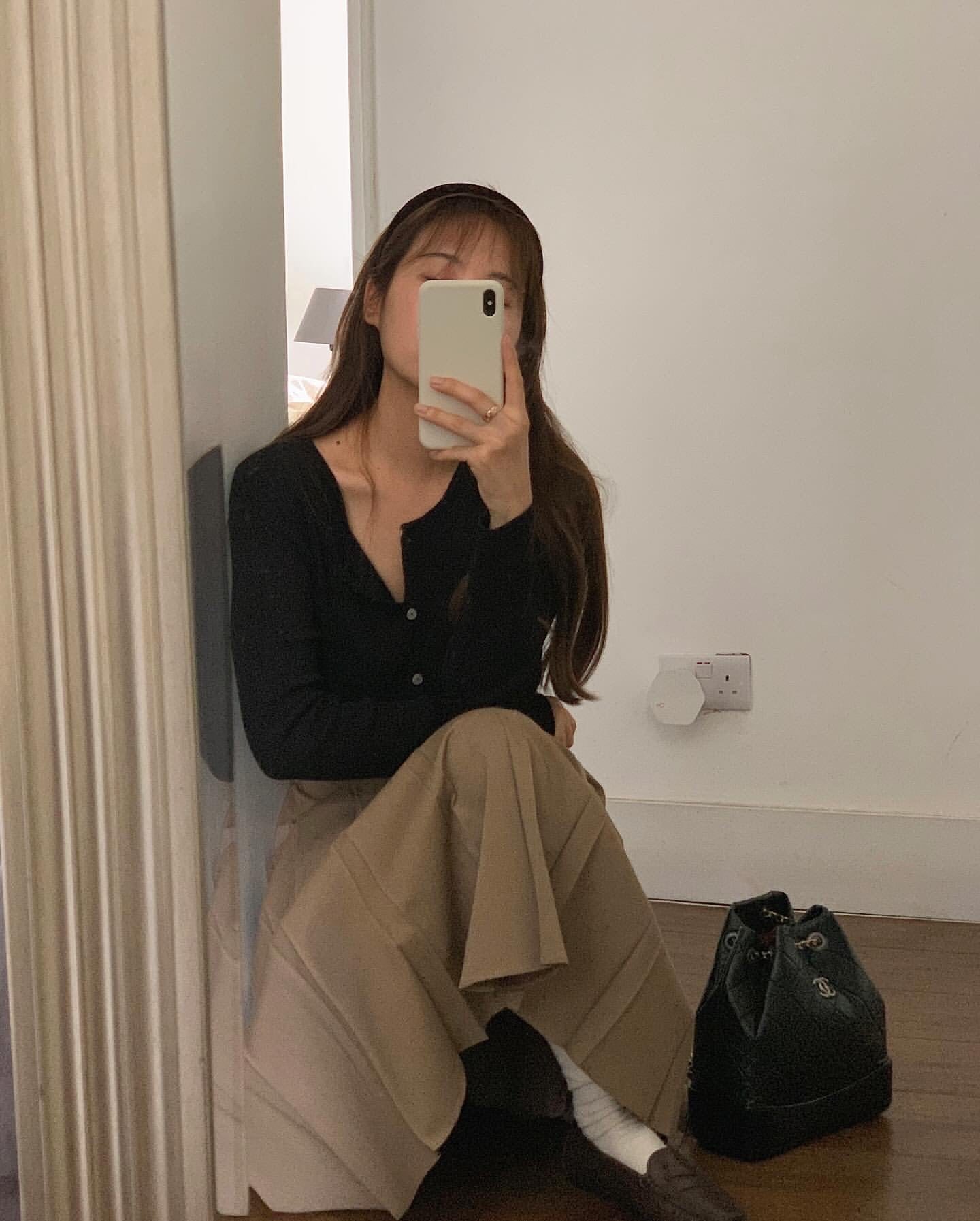 liter kkamiyu pleats skirt-2col