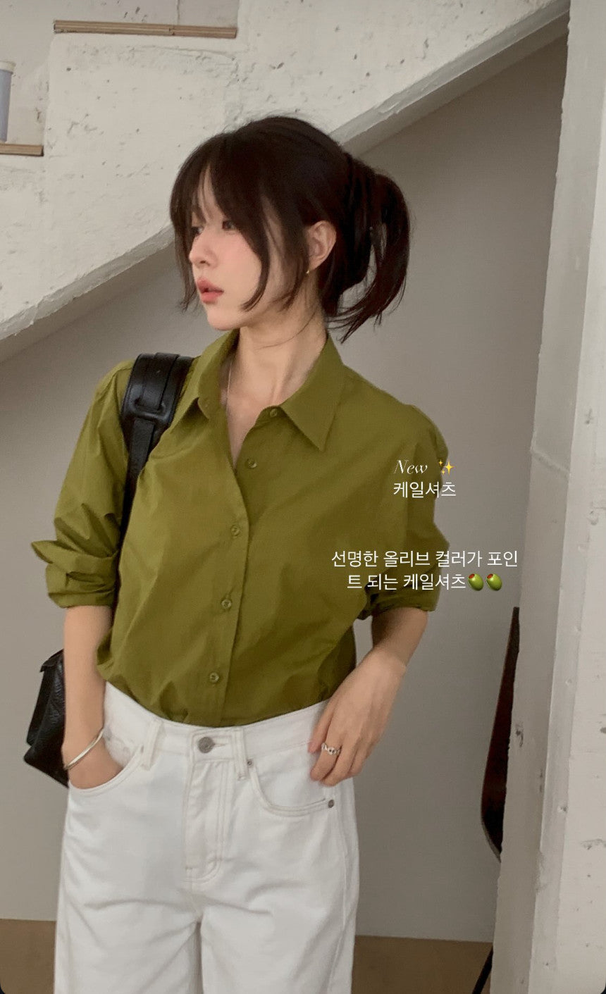 Kale shirt-4col