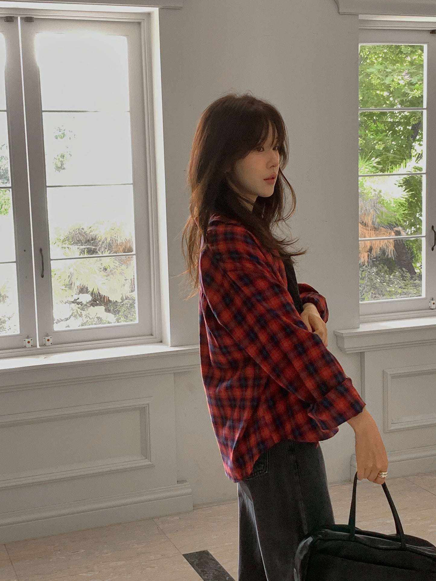 Rok check shirt