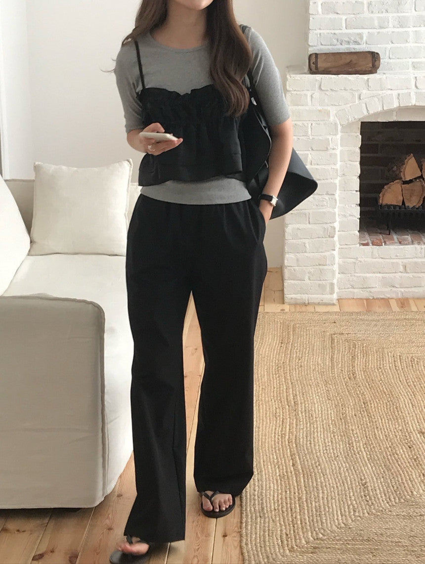 Surry pitch shirring bustier
