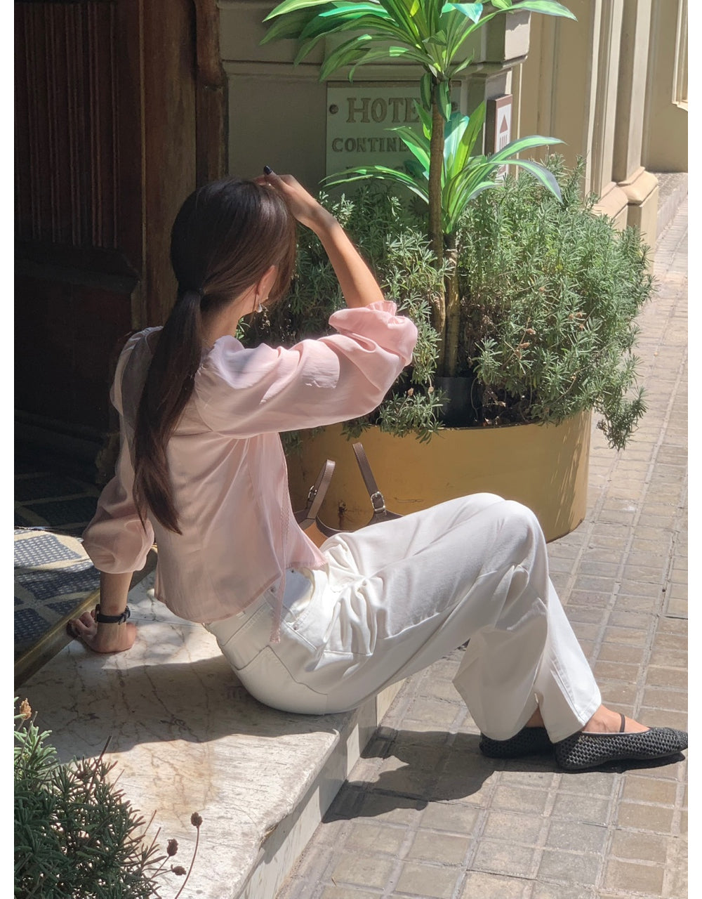 Shining blouse-3col