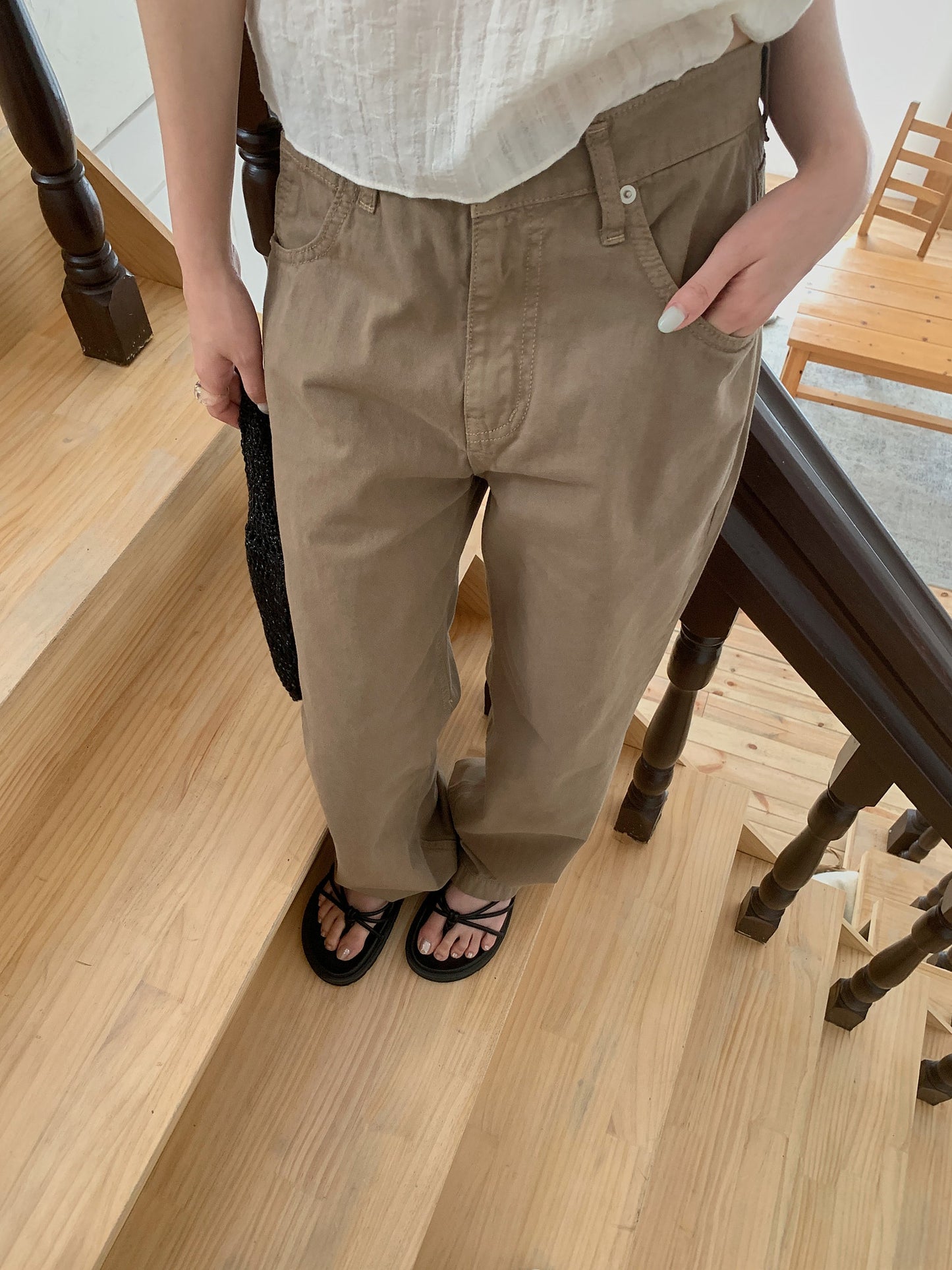 Summer dying pants-2col