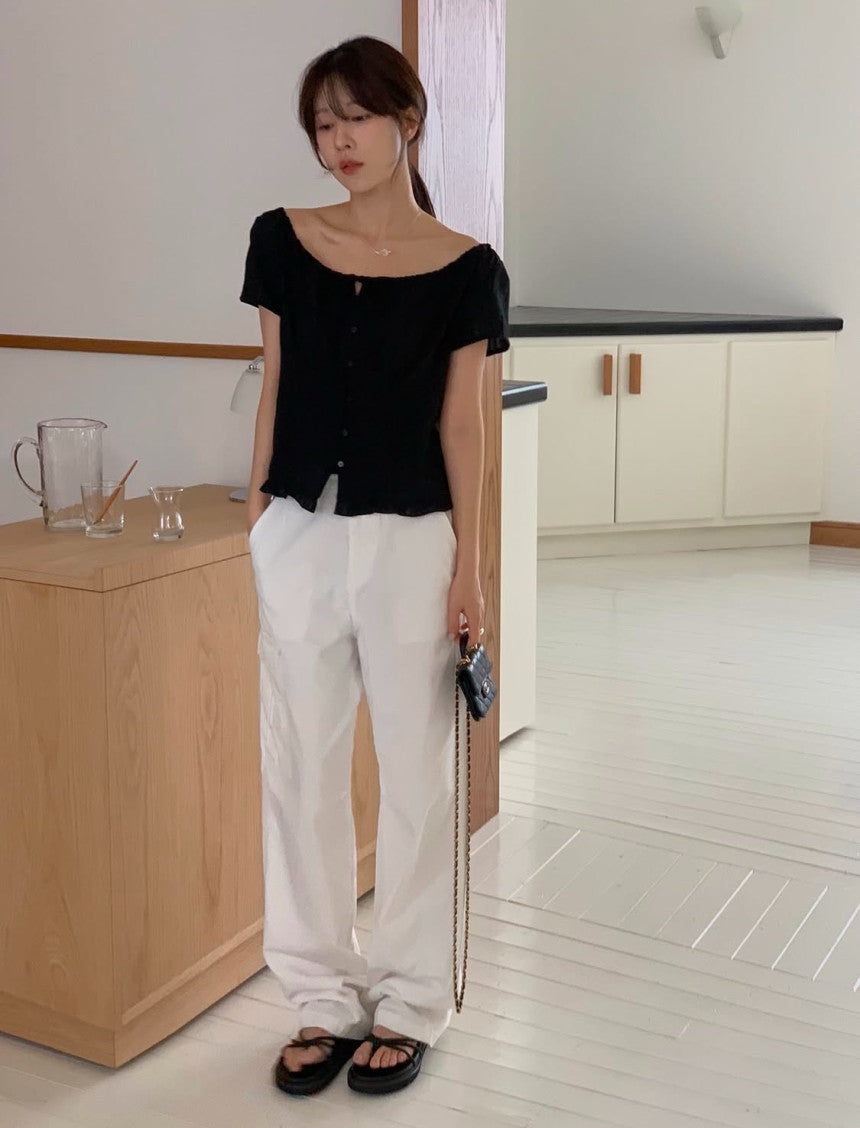 cargo cotton pants
