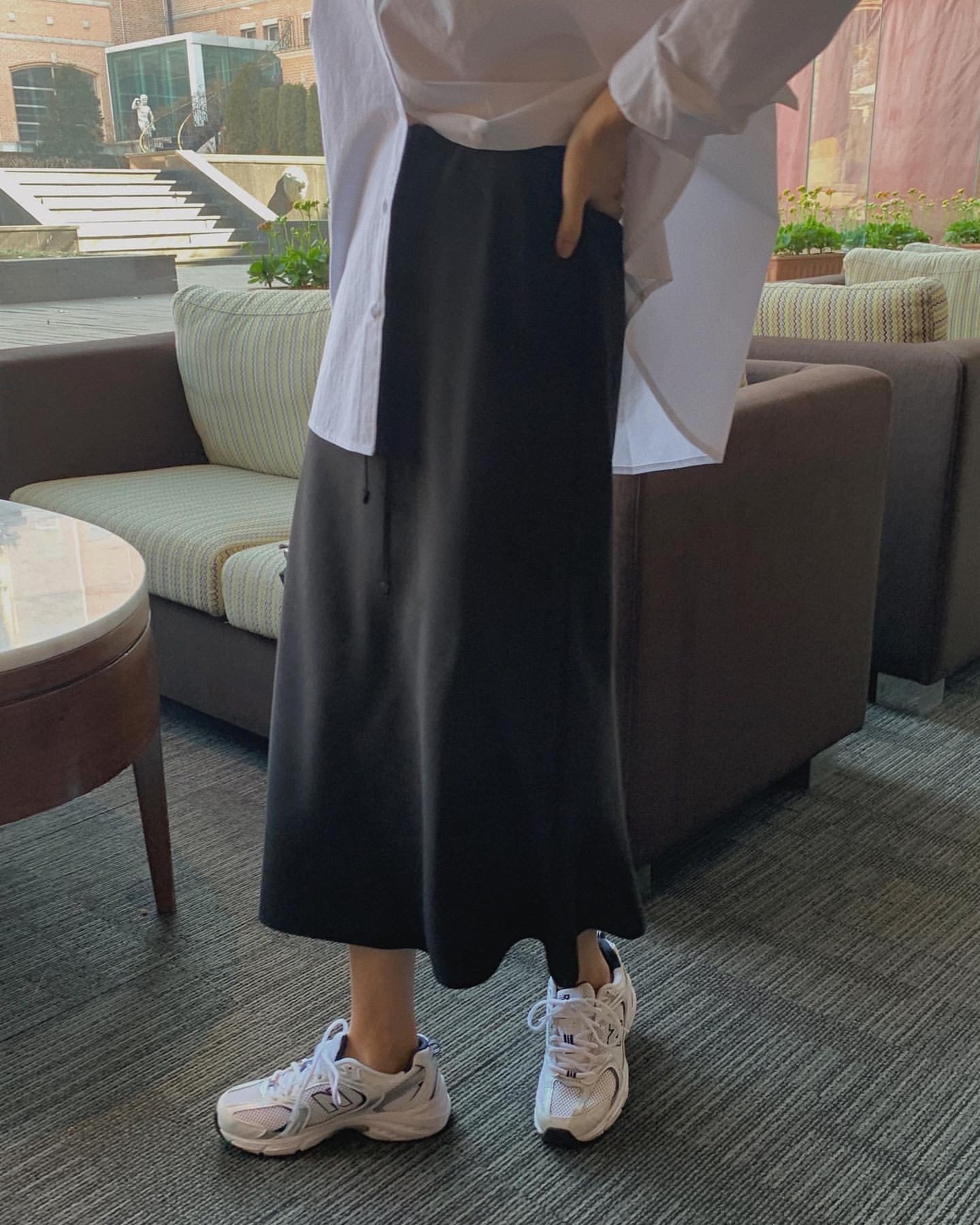 liter beautiful skirt-2col