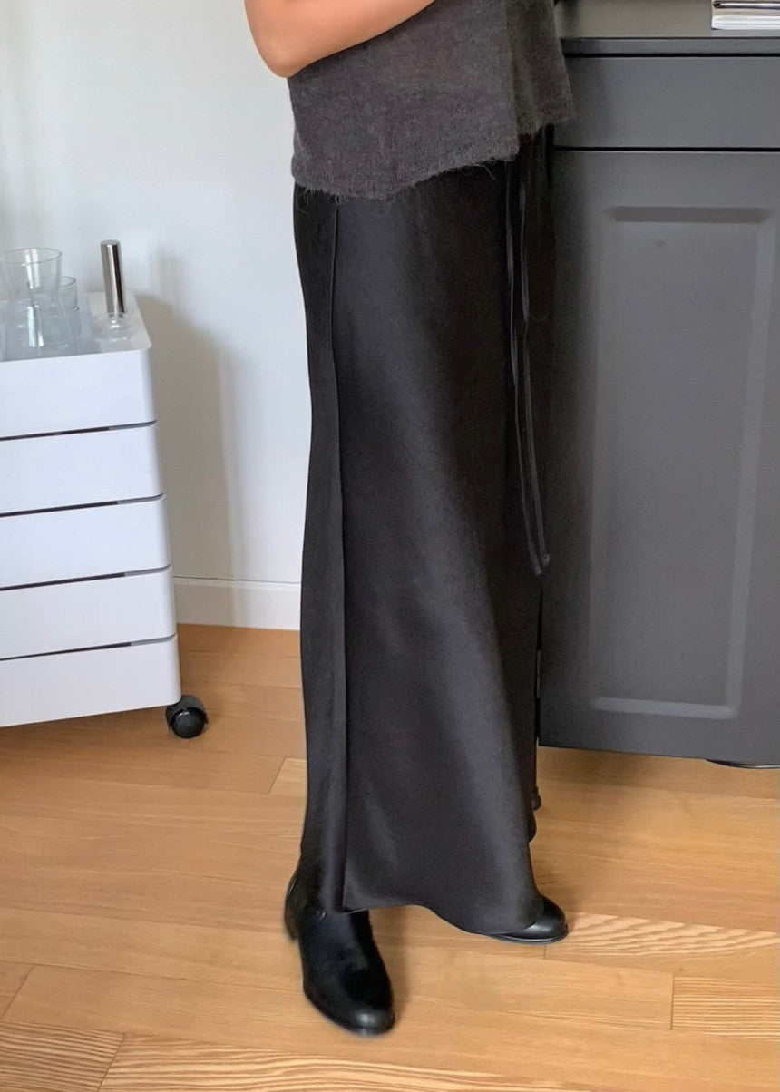 Cello satin skirt-3col/ショート丈あり
