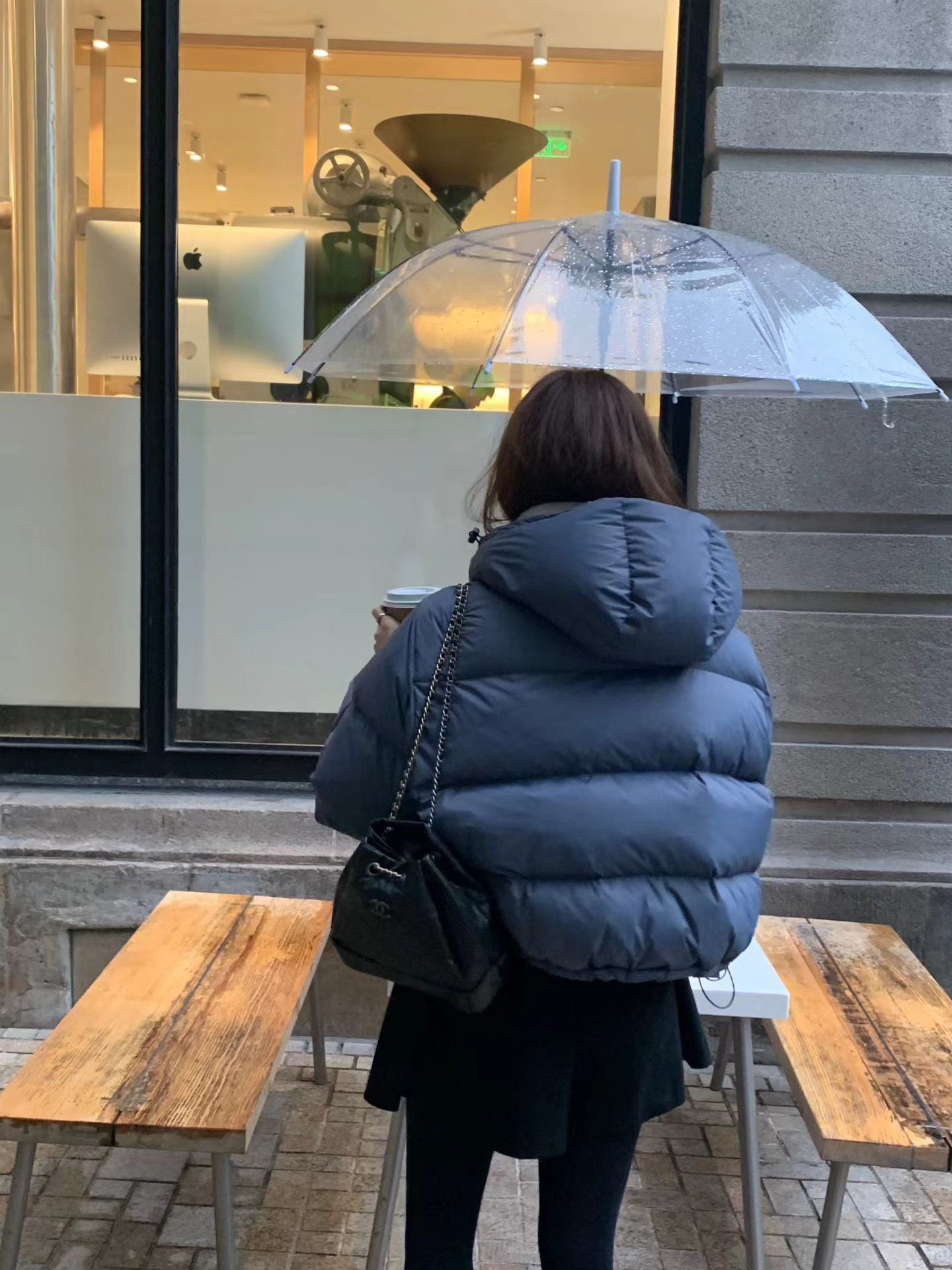 Ounce bunny hoodie padding-3col