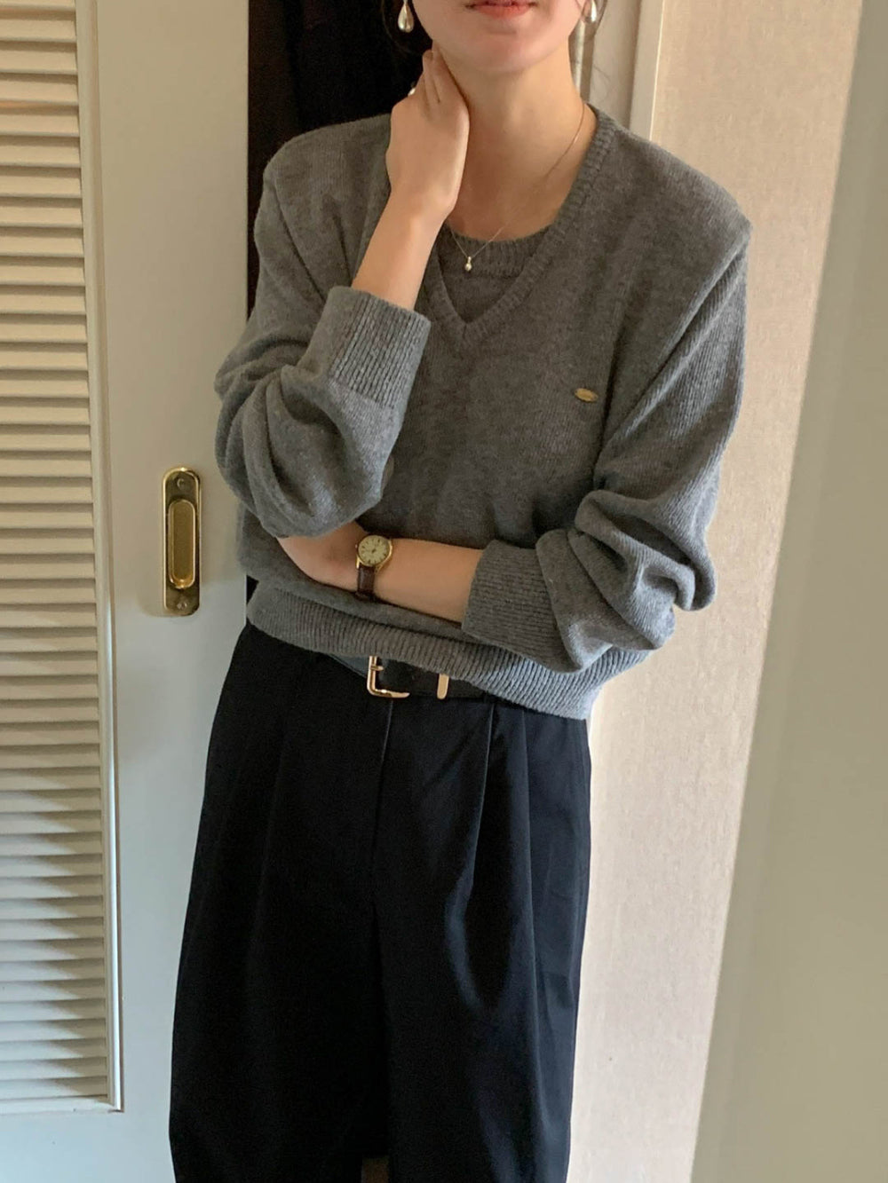 Ash knit-4col