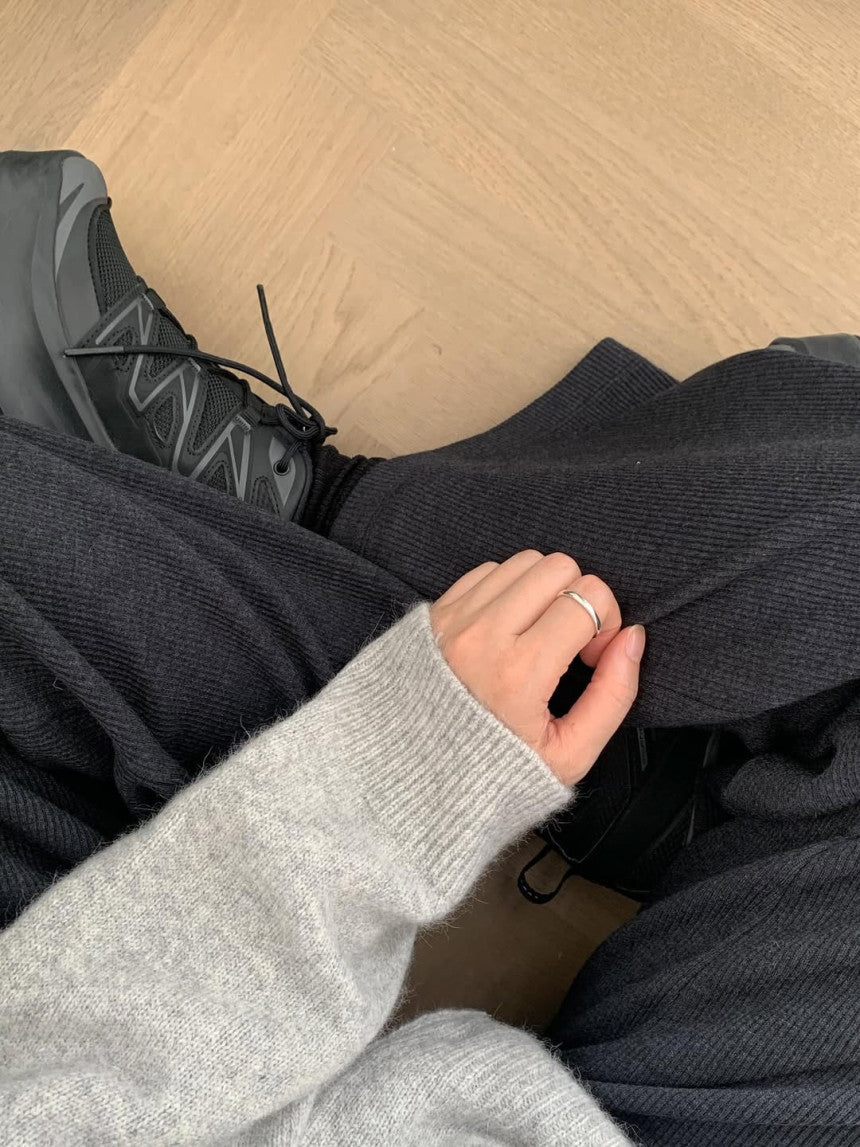 Relaxed pants-5col