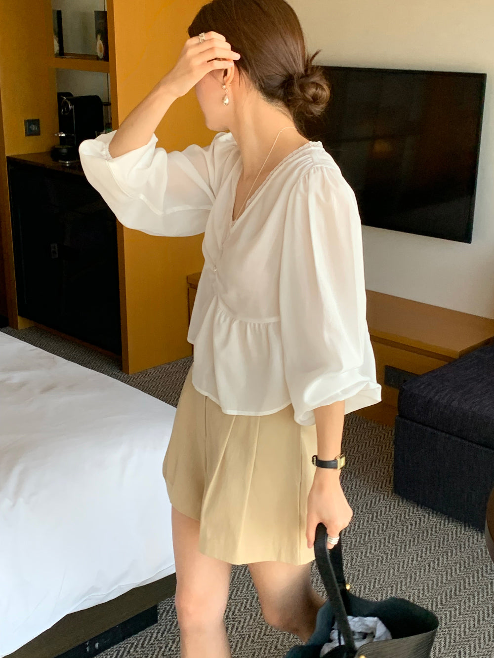 Dive blouse-2col