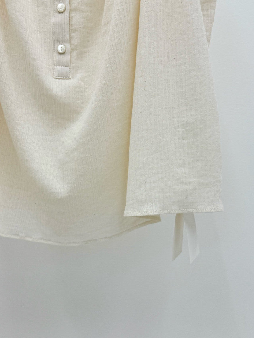 Elysee button sl blouse-2col