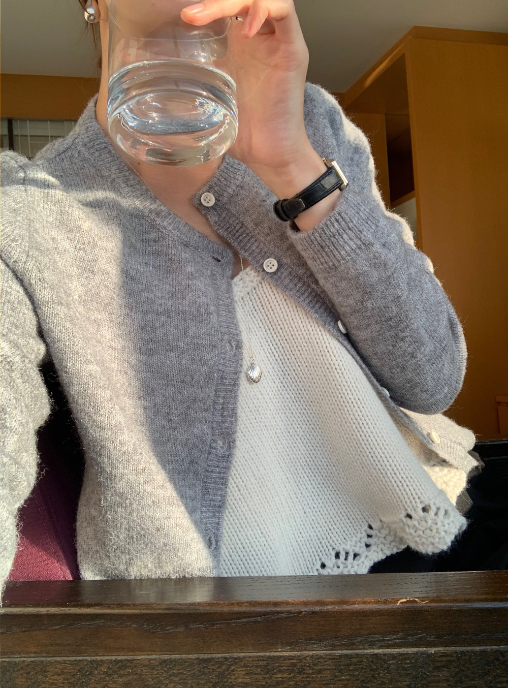 Youth cardigan-4col