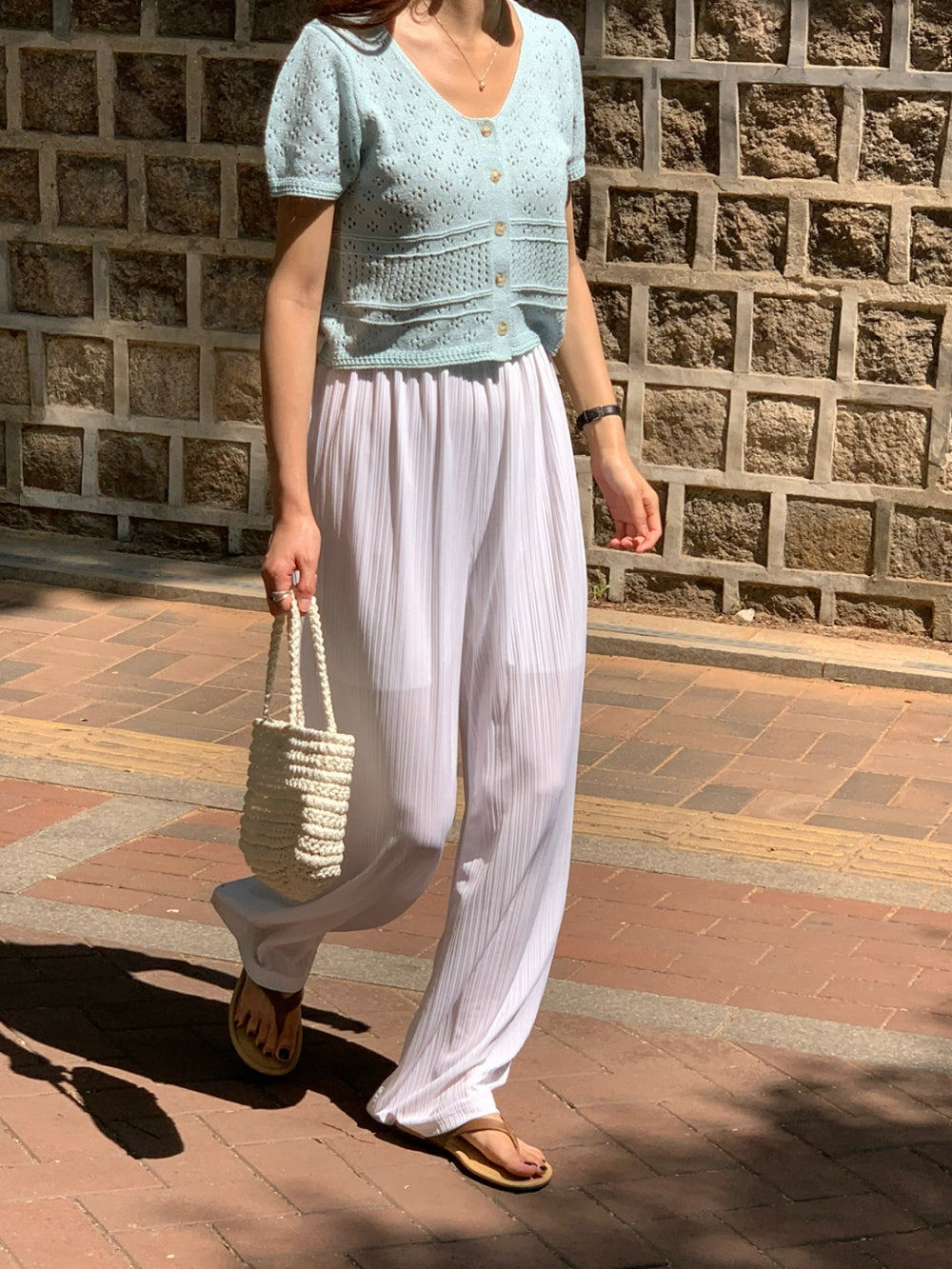 Flute cardigan-3col