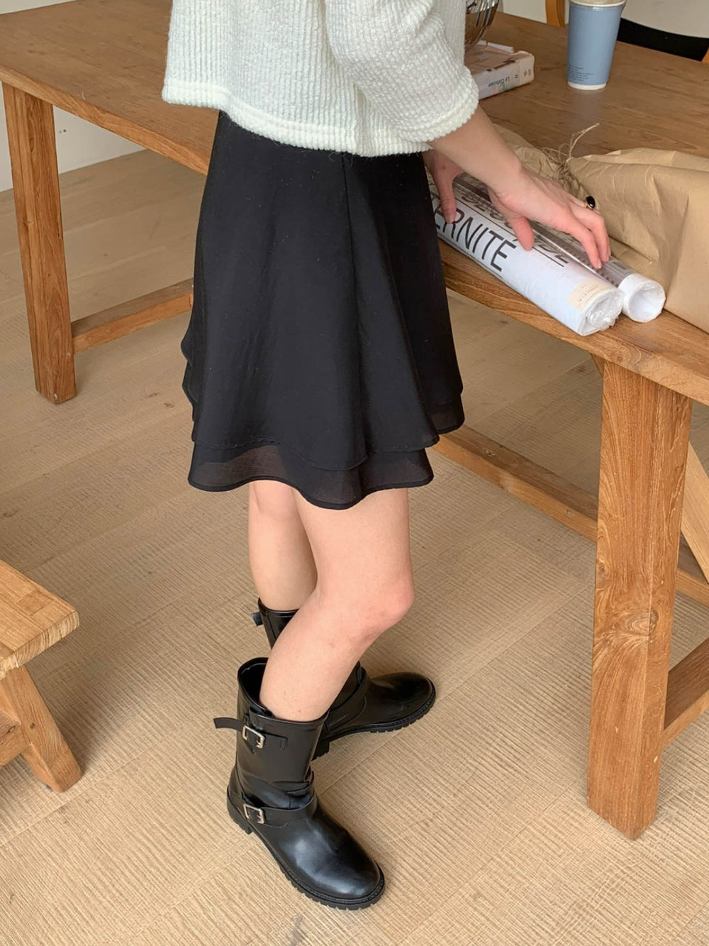 Moa skirt-2col