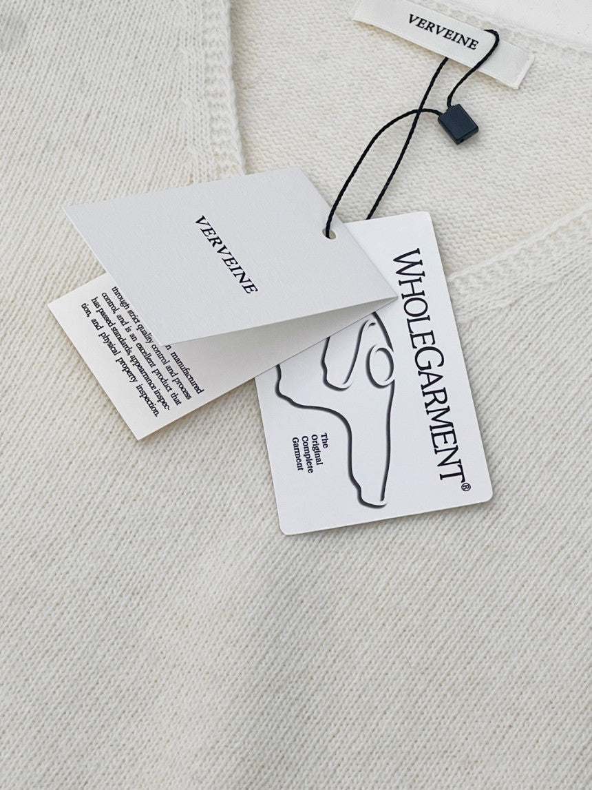 Hills cotton wholegarment knit-4col