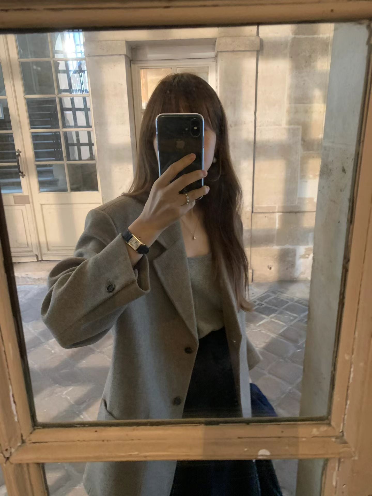 Ounce farb wool jacket-2col