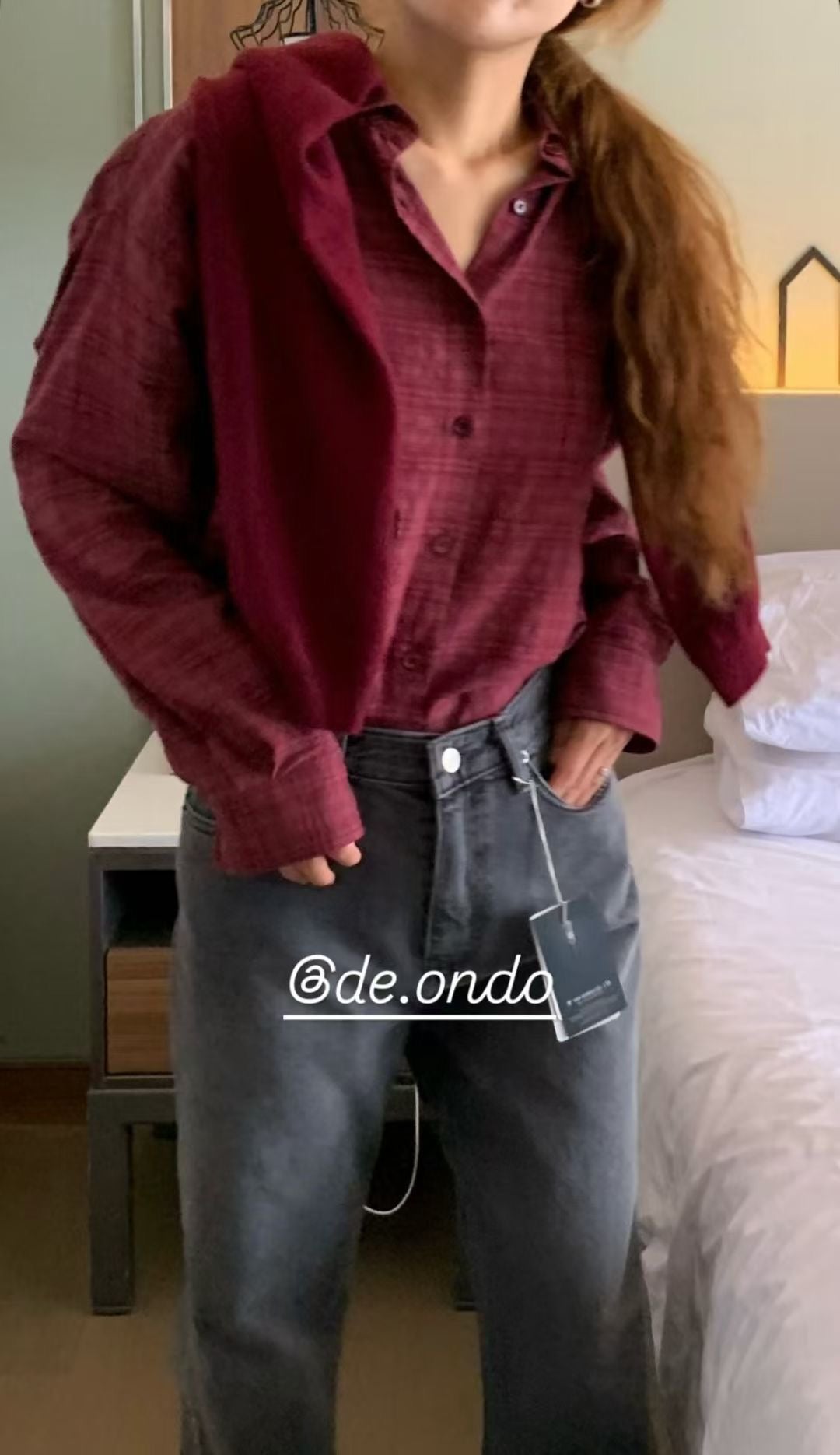Ring yarn gray washing denim