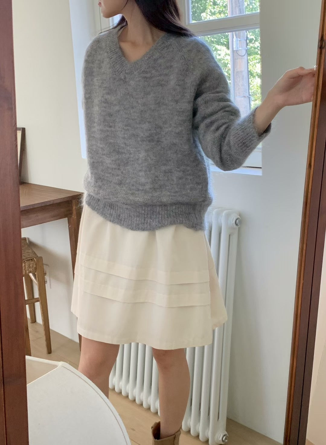 Blasom Mohair knit-4col