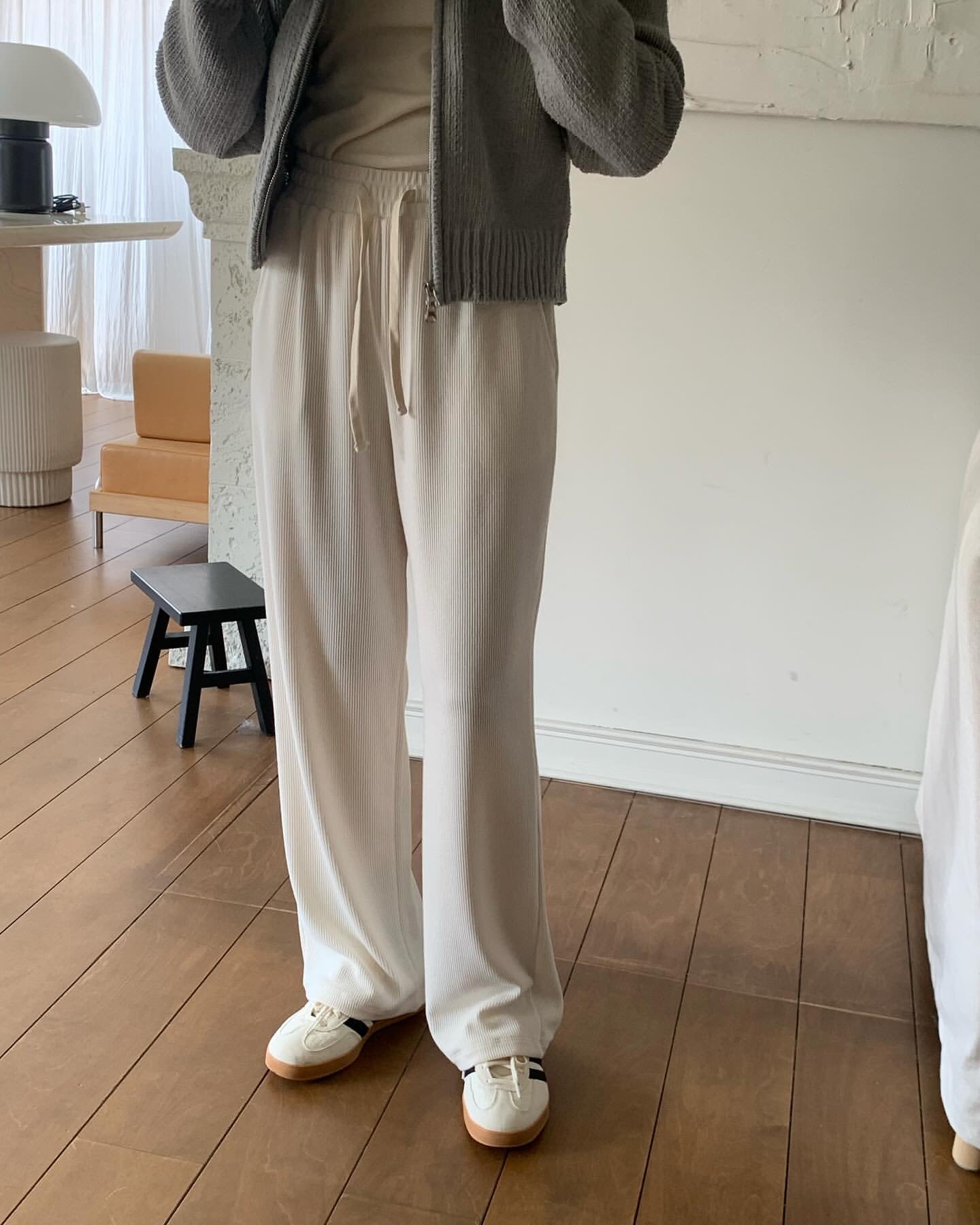 Relaxed pants-5col