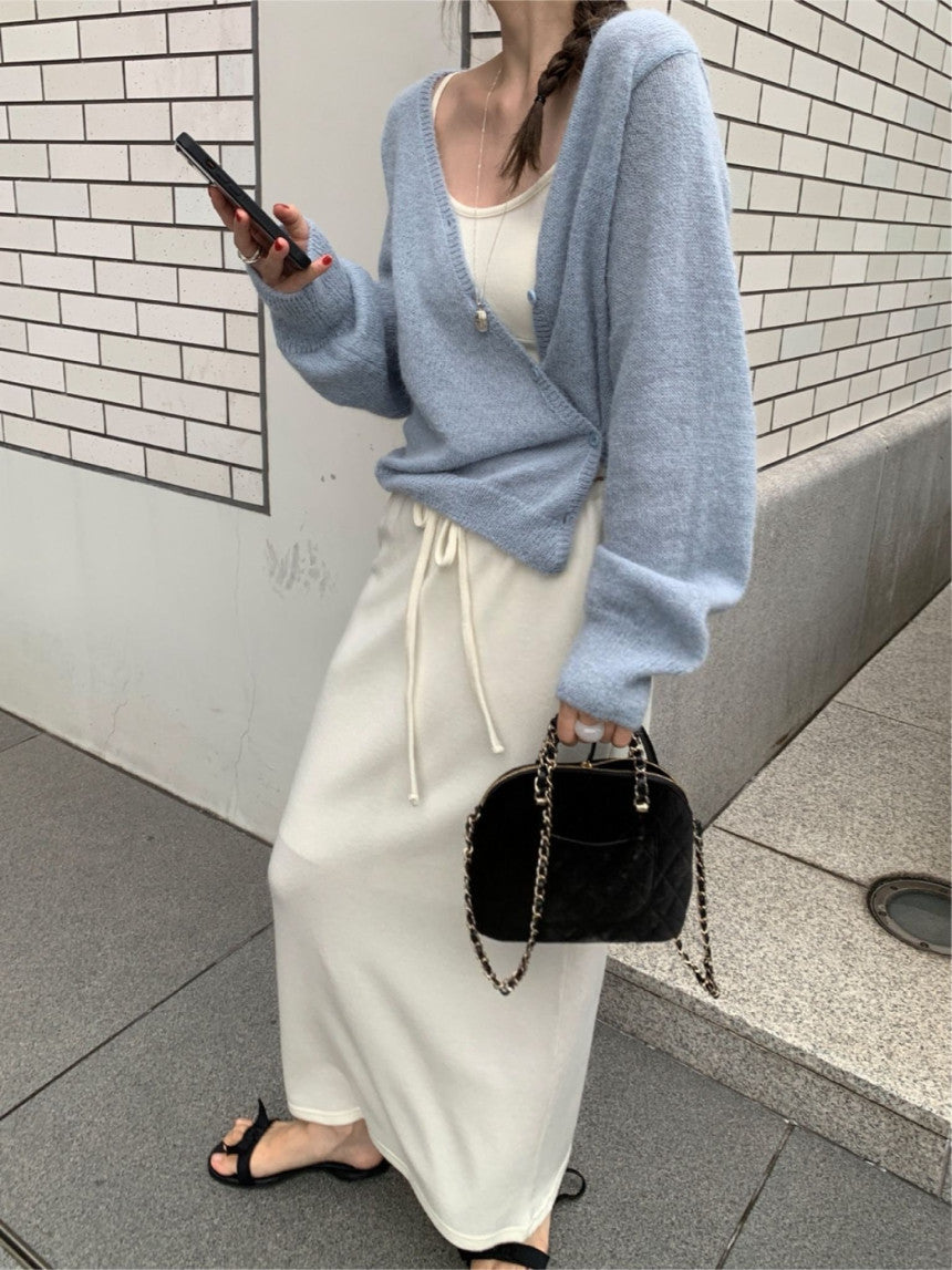 Fog long skirt-3col
