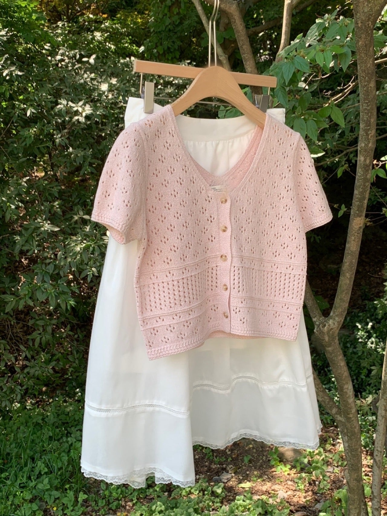 Flute cardigan-3col