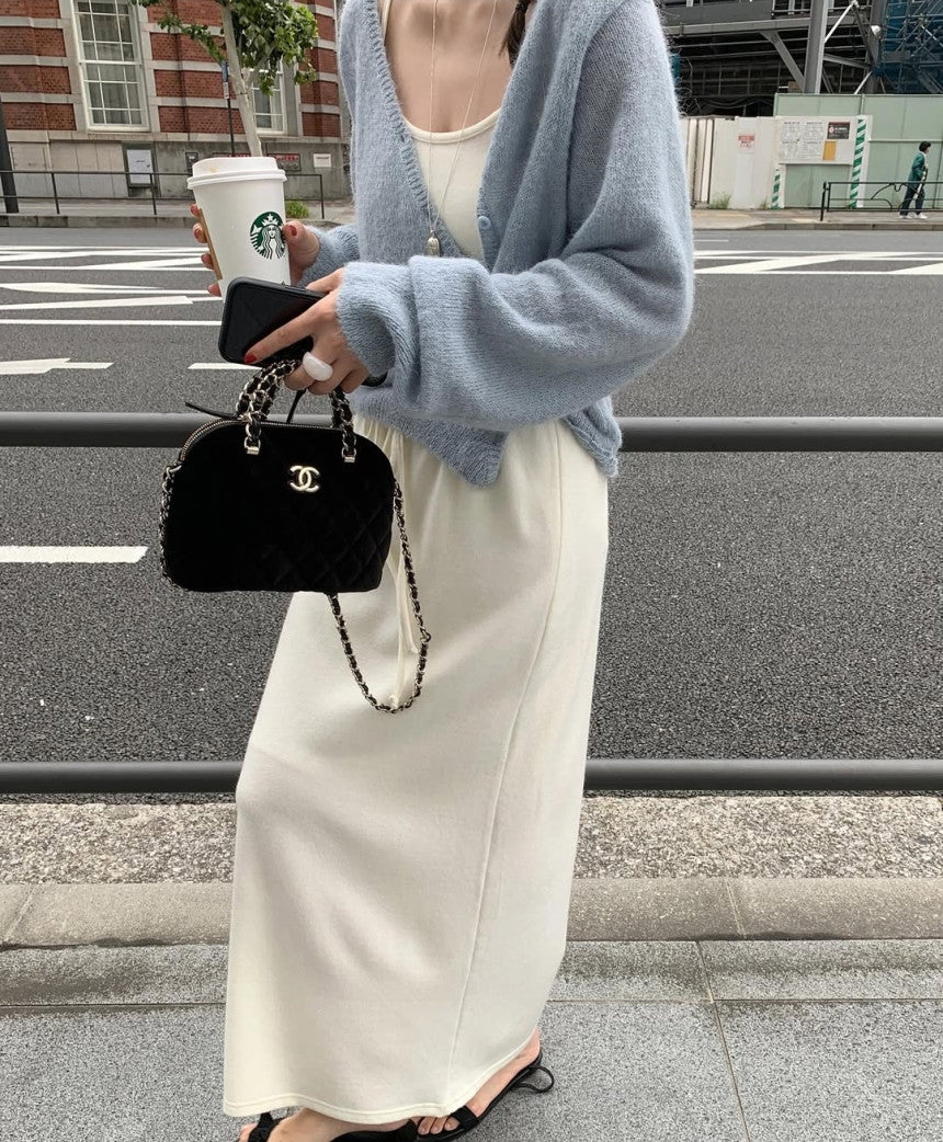Fog long skirt-3col