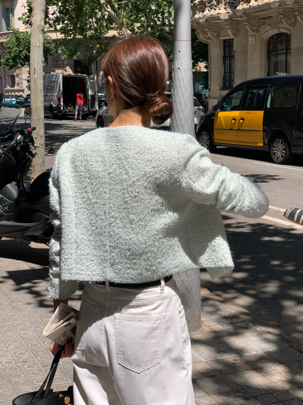 Sha tweed jacket-3col