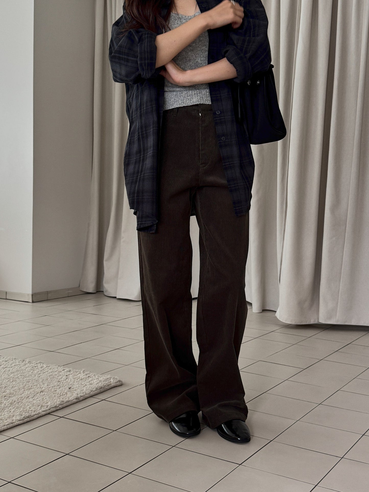 Tilber corduroy pants-3col/ショート丈あり