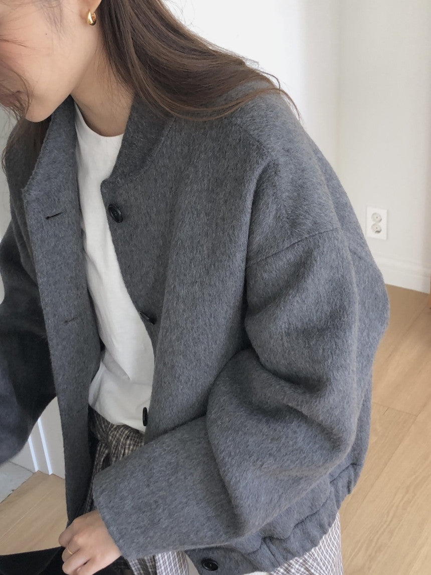 Nua handmade blouson-2col