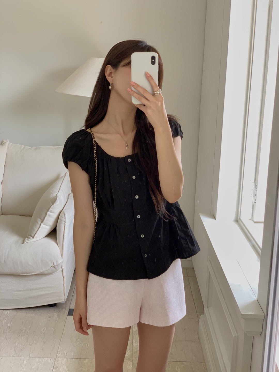 Bigi blouse&skirt-2col