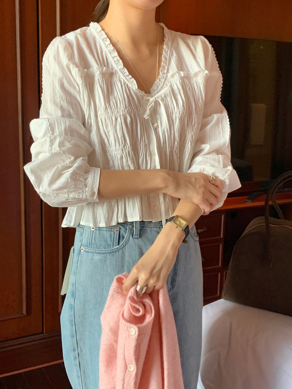 Mogu blouse-2col