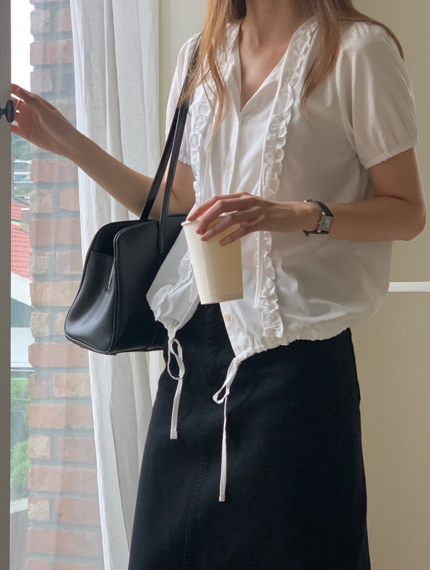 Loha lace half blouse
